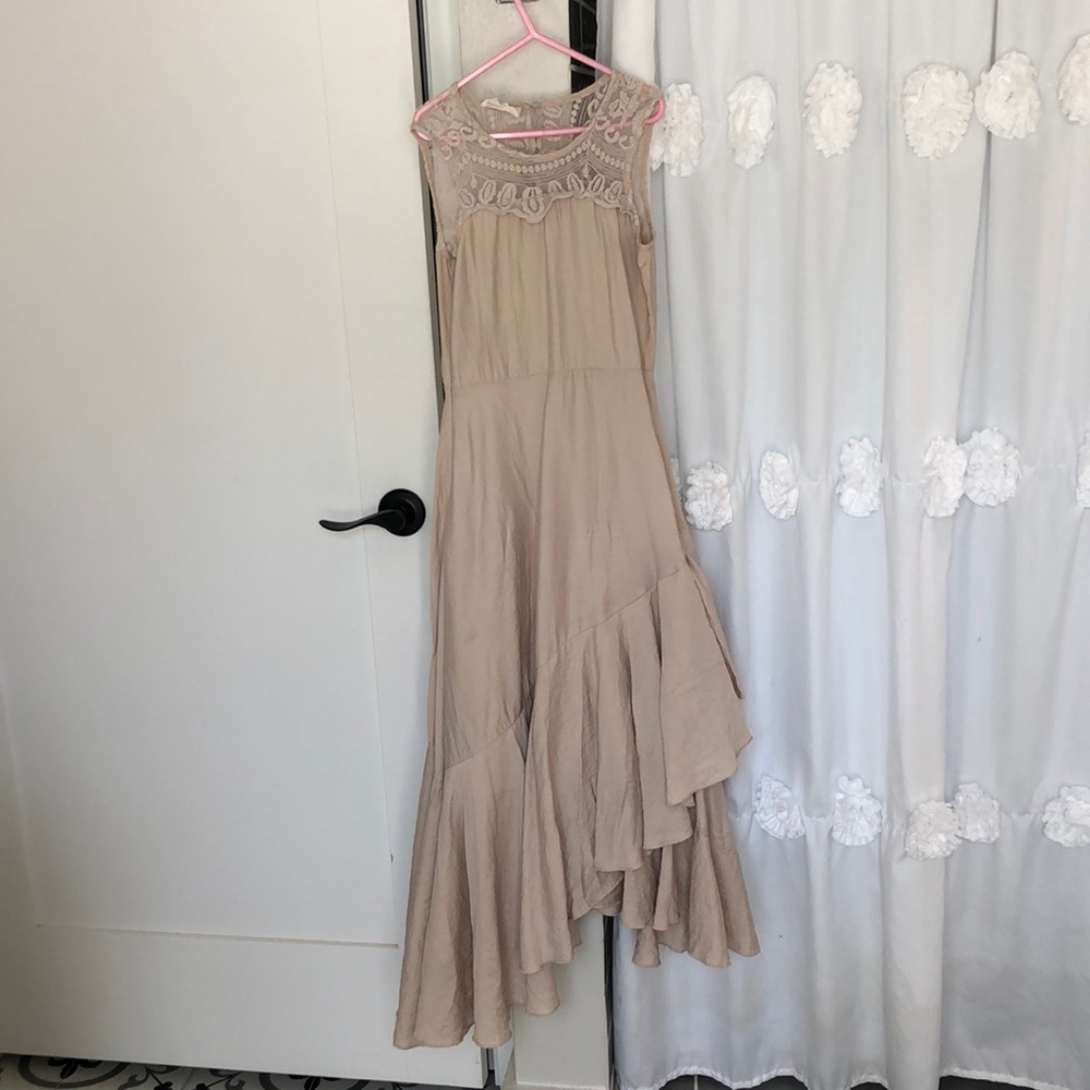 Mia Joy size 8 girls dress. Color: Cream